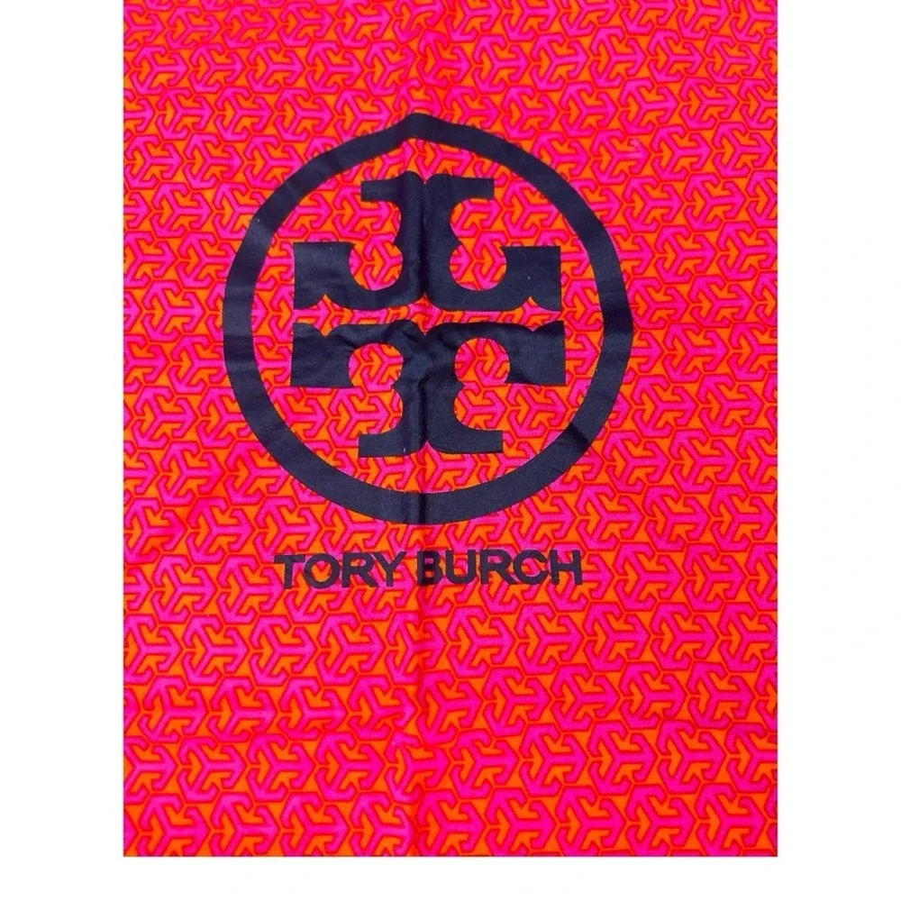 Tory Burch purse dust‎ bag vibrant Pink and Orange Patterned